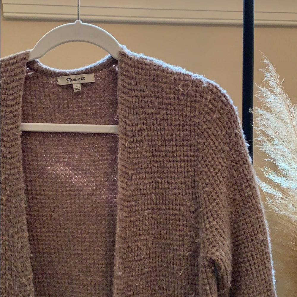 Madewell waffle knit sweater